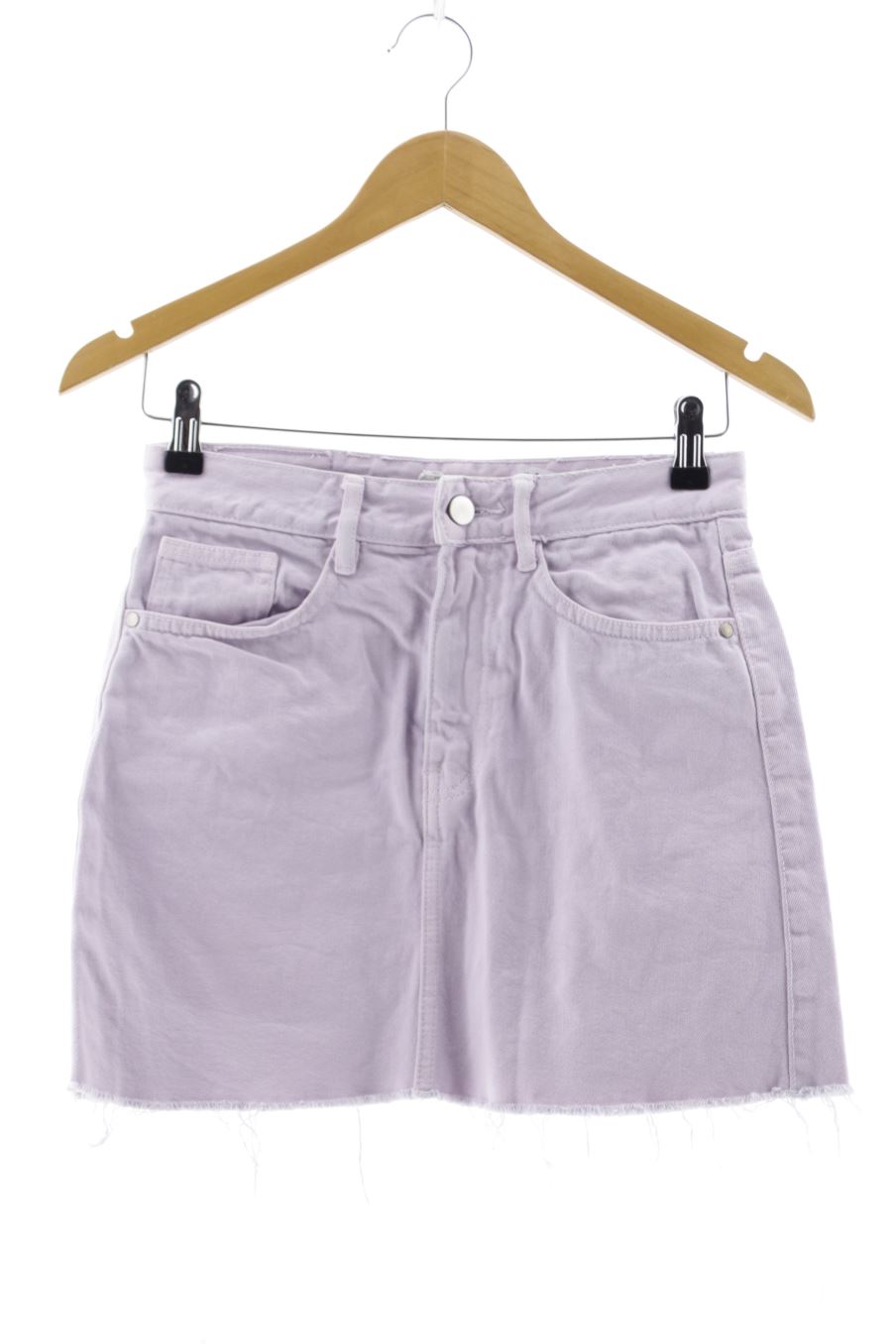 Gonne de Trf ZARA de la talla XS de color viola