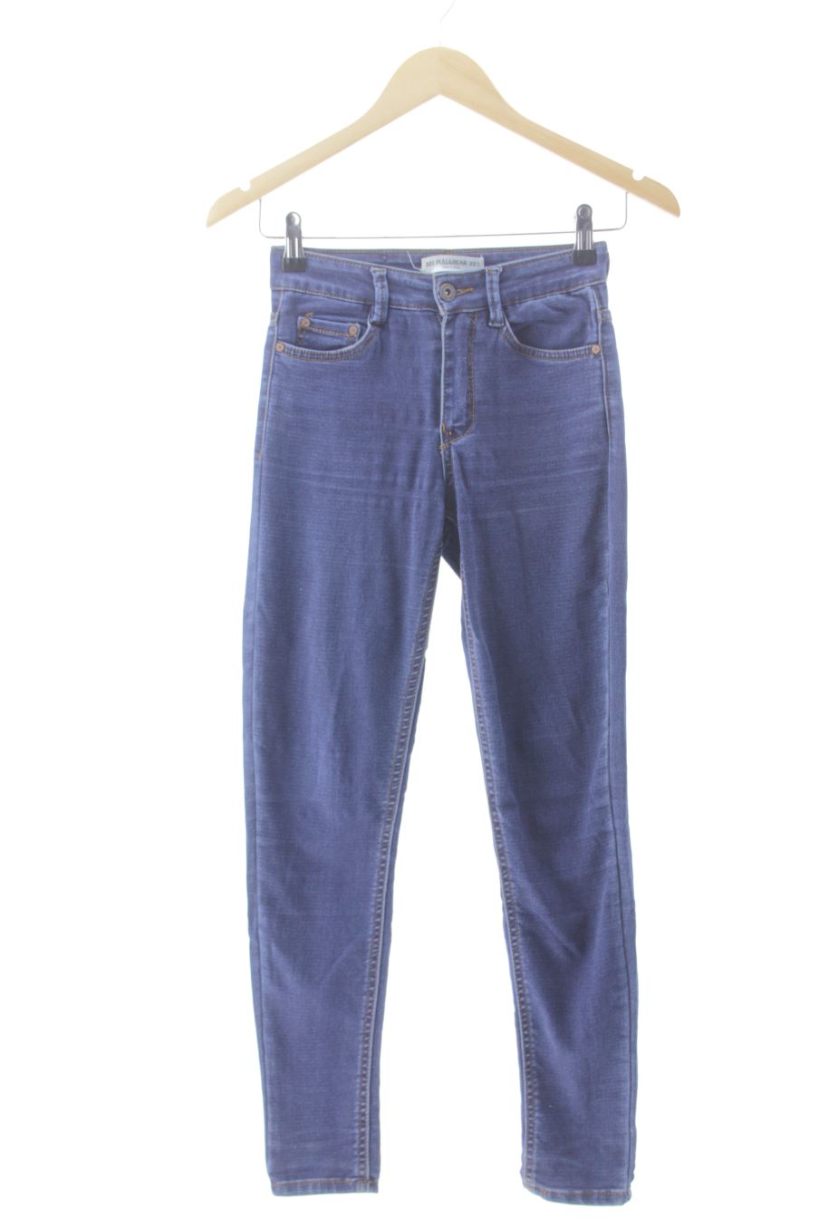 Vaquero de Pull & Bear de la talla 32, de color azul de ropa vaquera