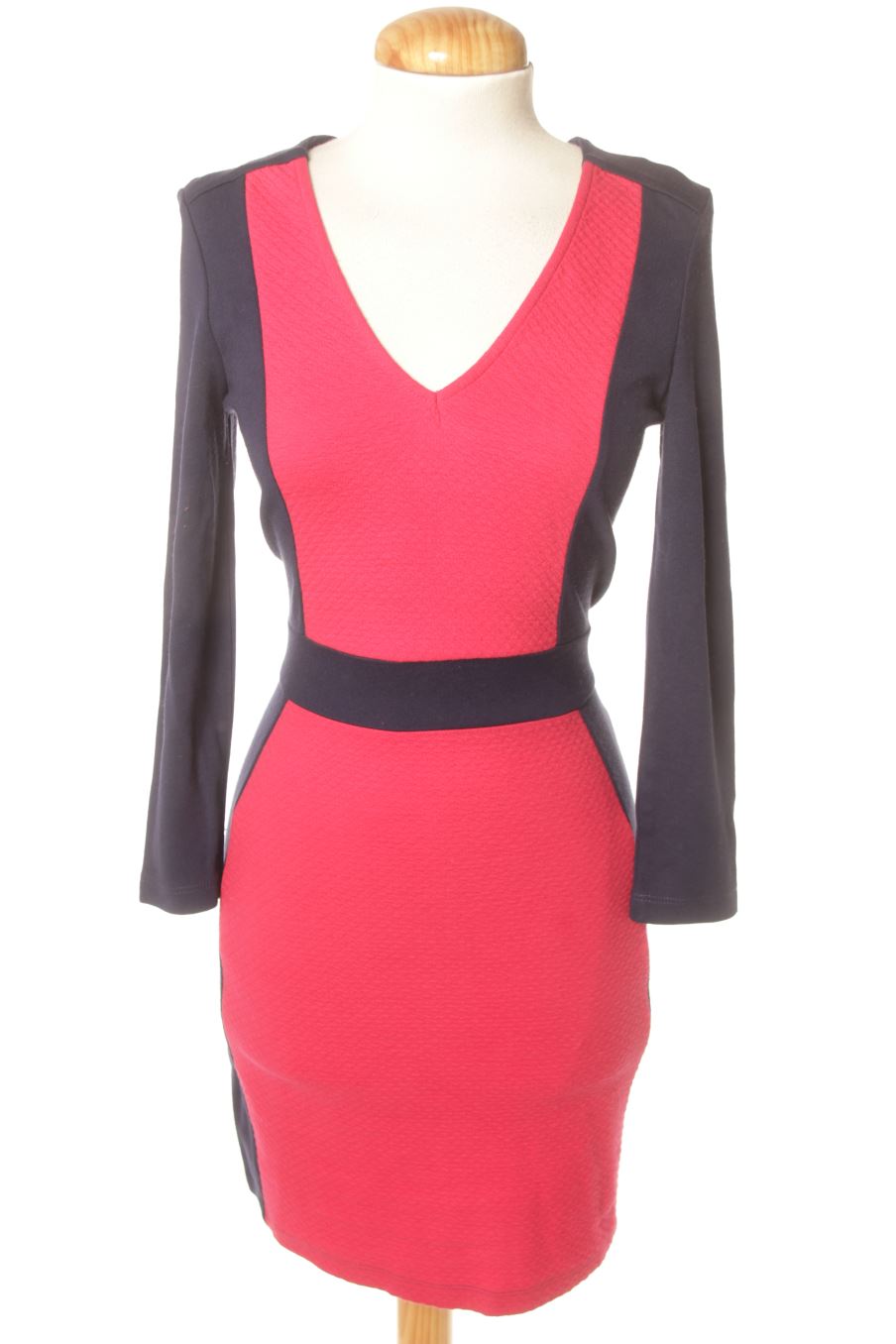 Einfaches Kleid von French connection Größe 34, Farbe Marineblau, für