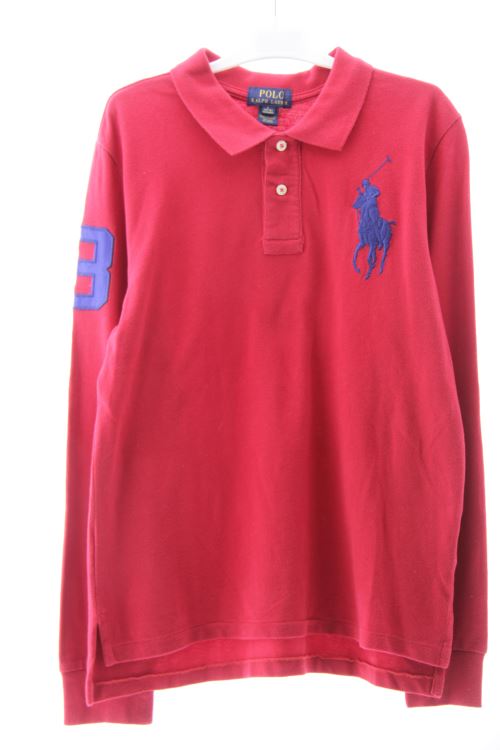 Langärmeliges Poloshirt