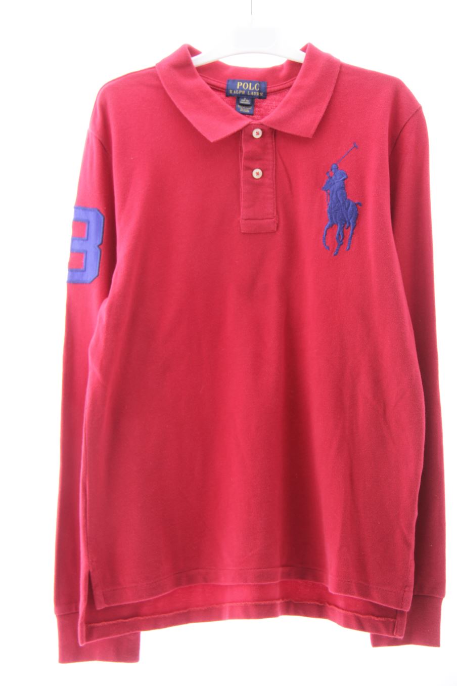 Polo de manga larga de Ralph Lauren de la talla 15 años de segunda mano