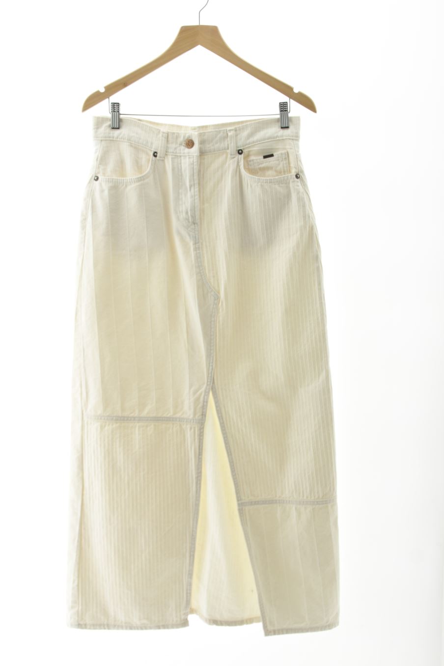 Jupe Pepe Jeans de la taille 40, de couleur blanc