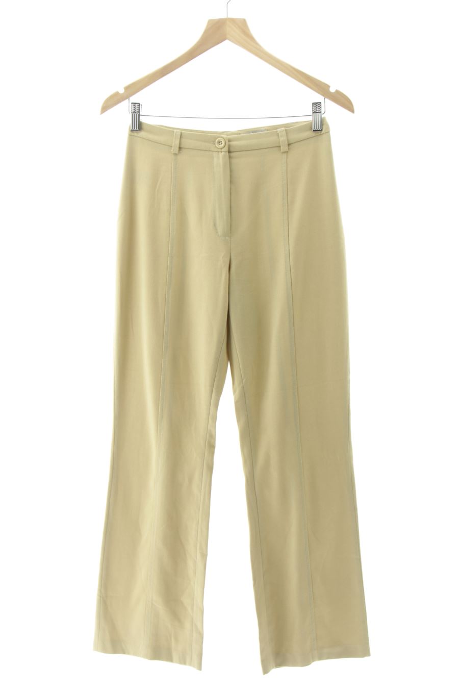 Pantaloni de Mango de la talla 40, de color beige