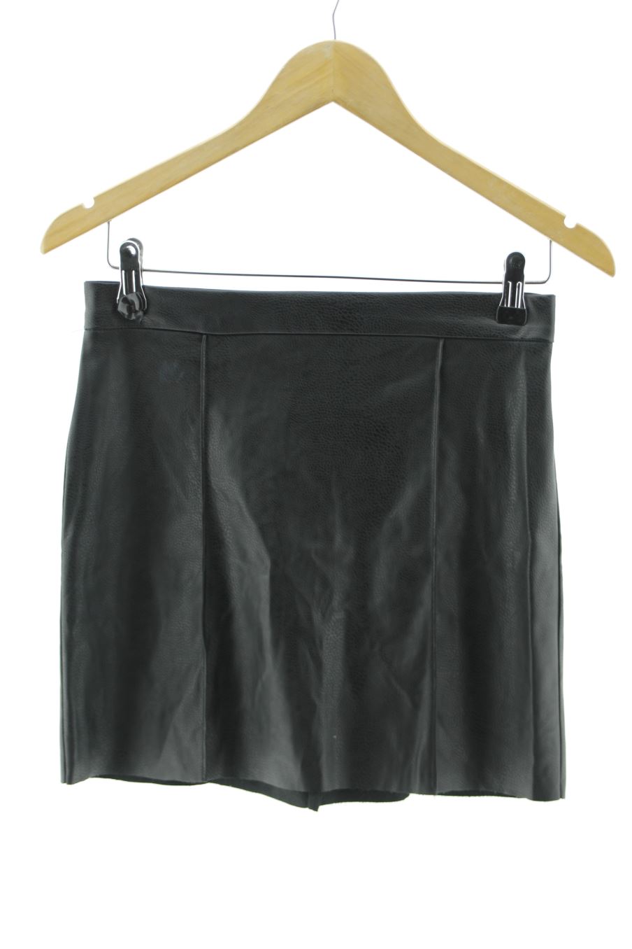 Aufwändiger Rock von Pull & Bear Größe M, Farbe Schwarz, aus Synthetisch für