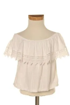 Blusa de manga corta 7 años PERCENTIL