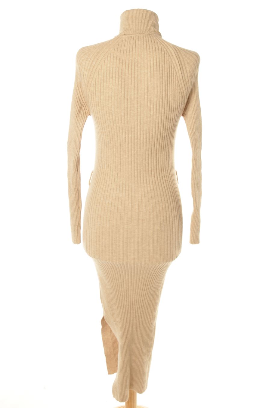 Vestido casual de Mango de la talla M, de color beige