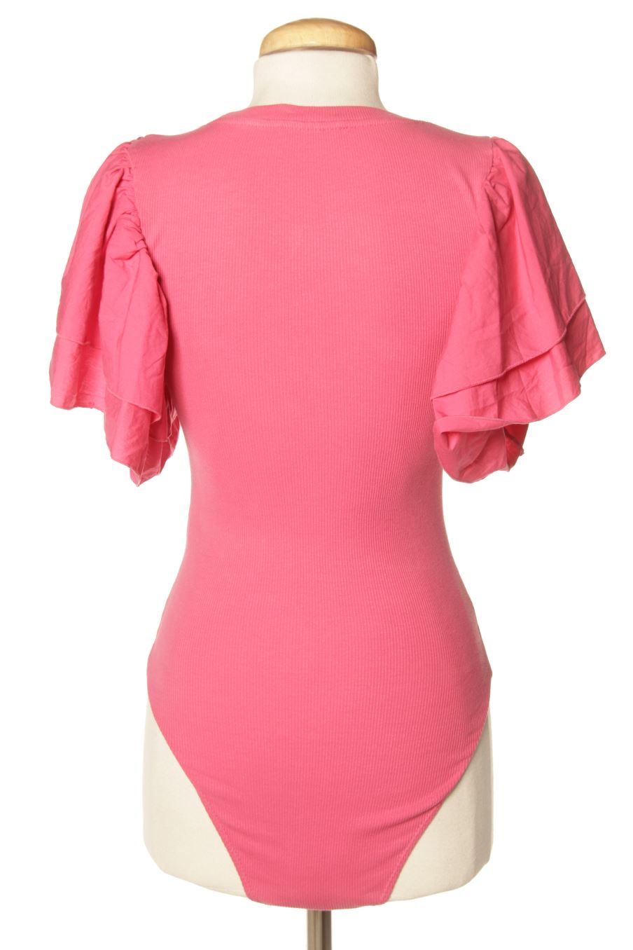 Body de Zara de la talla S, de color rosa