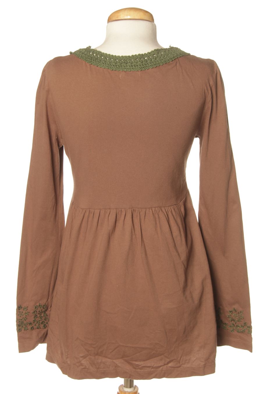 T-shirt à manches longues Trucco de la taille 38, de couleur marron