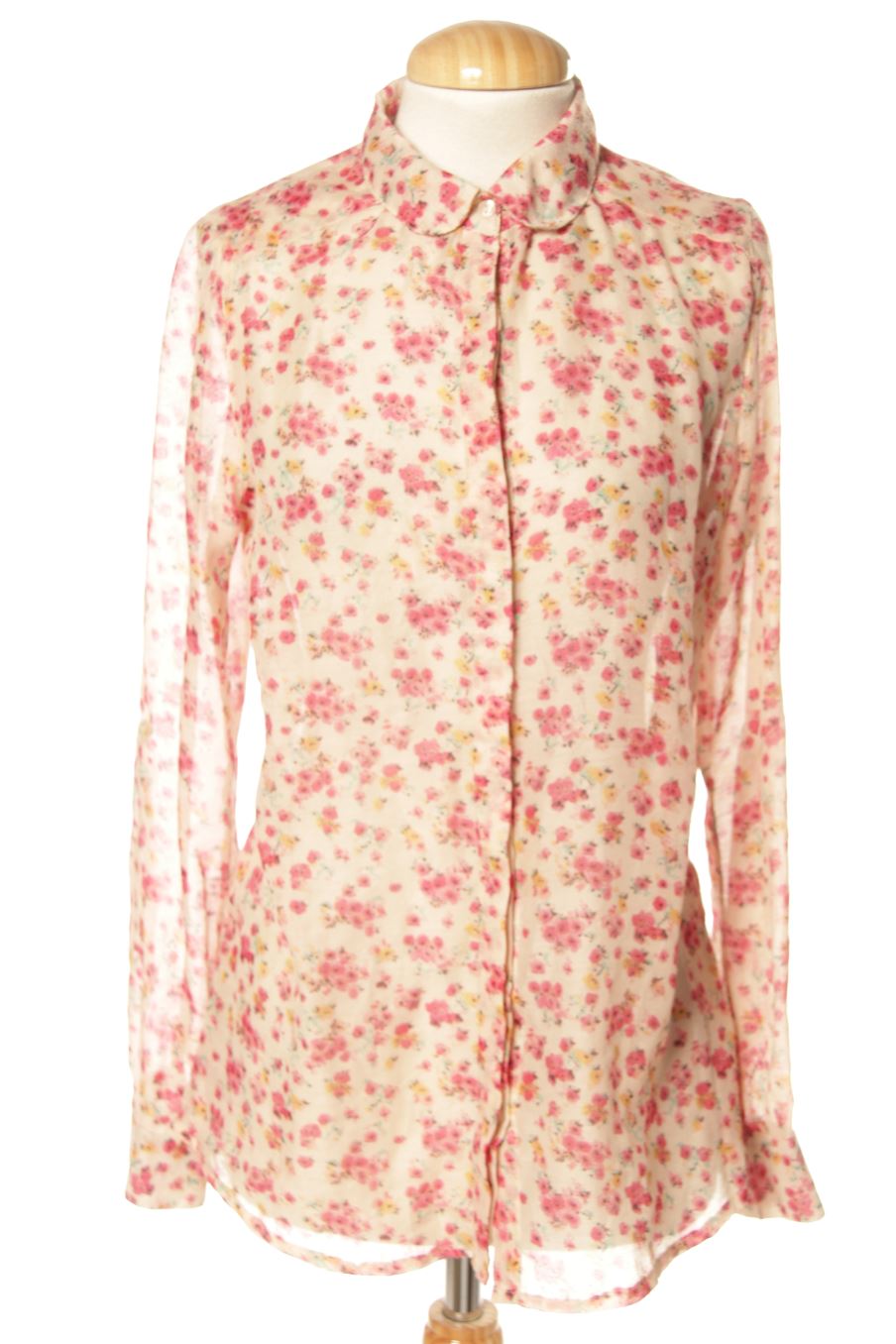 Chemise Stradivarius de la taille S, de couleur fleurs