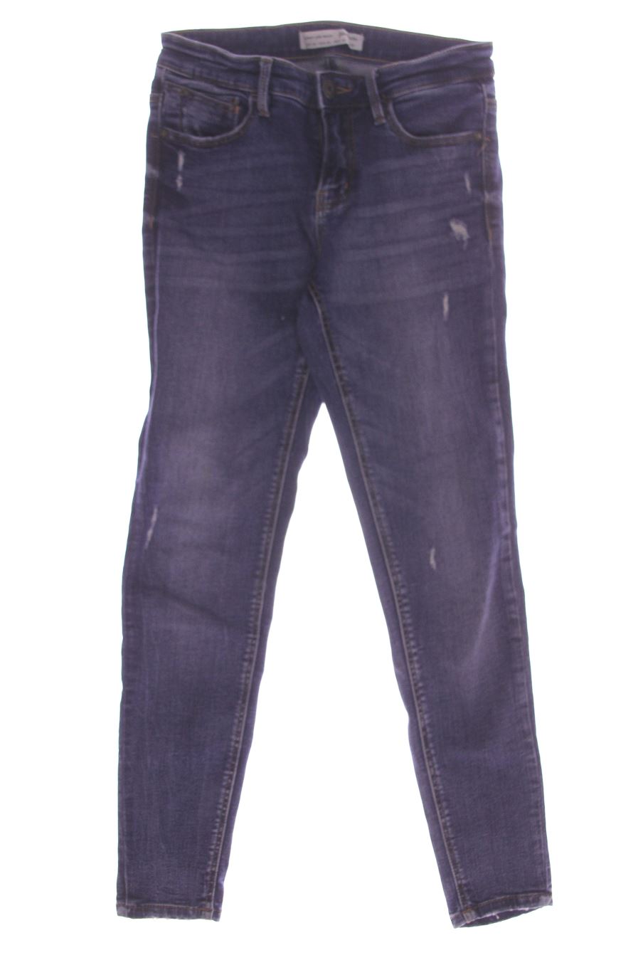 Jeans Stradivarius de la taille 36, de couleur bleu marine de denim