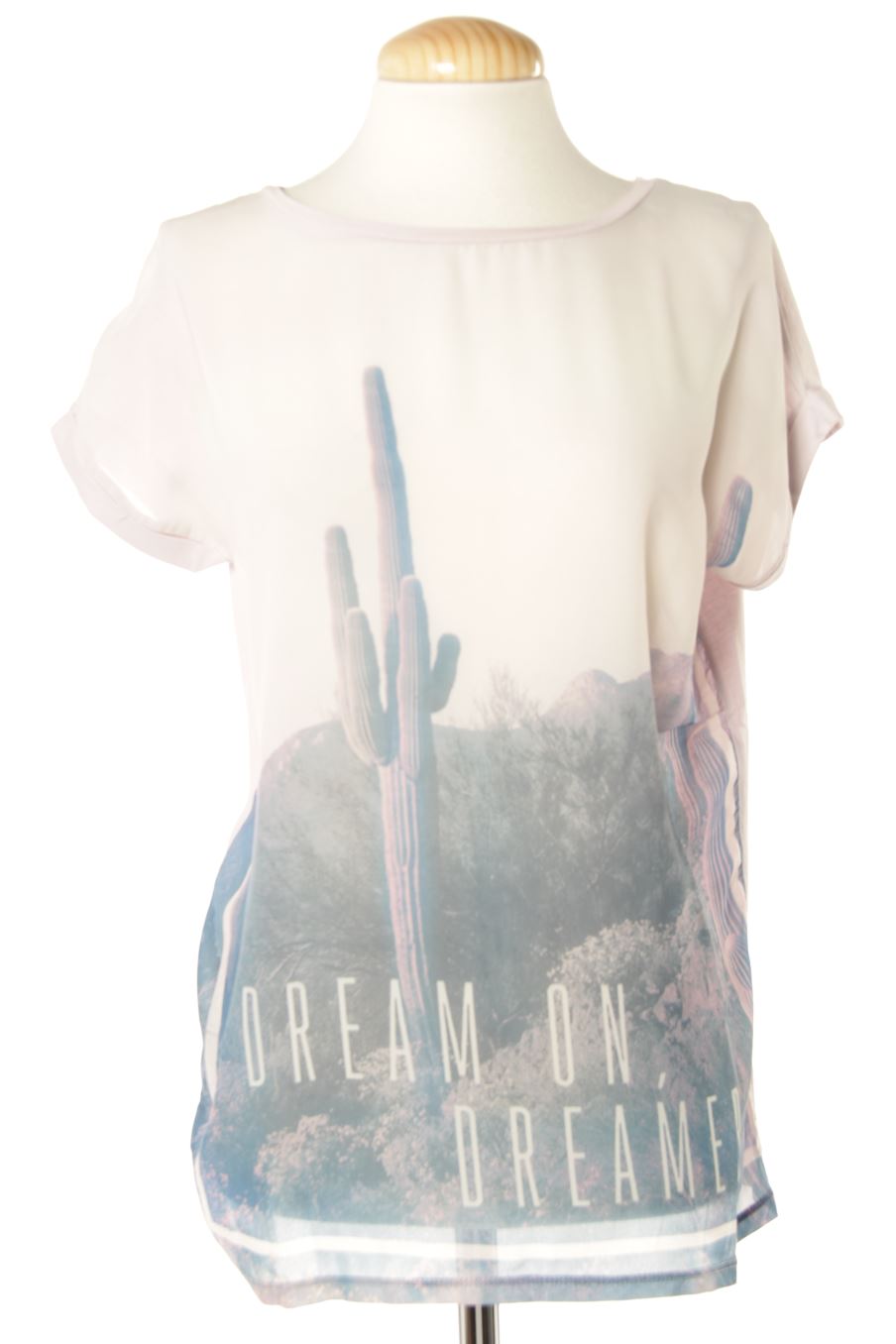 T-shirt Stradivarius de la taille S, de couleur rose