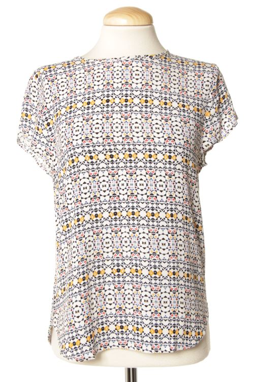 Blusa a maniche corte