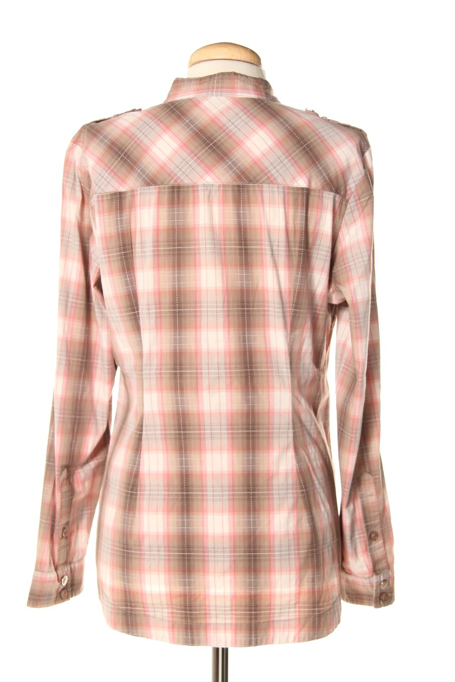 Blouse à manches longues Street one de la taille 40, de couleur carreaux