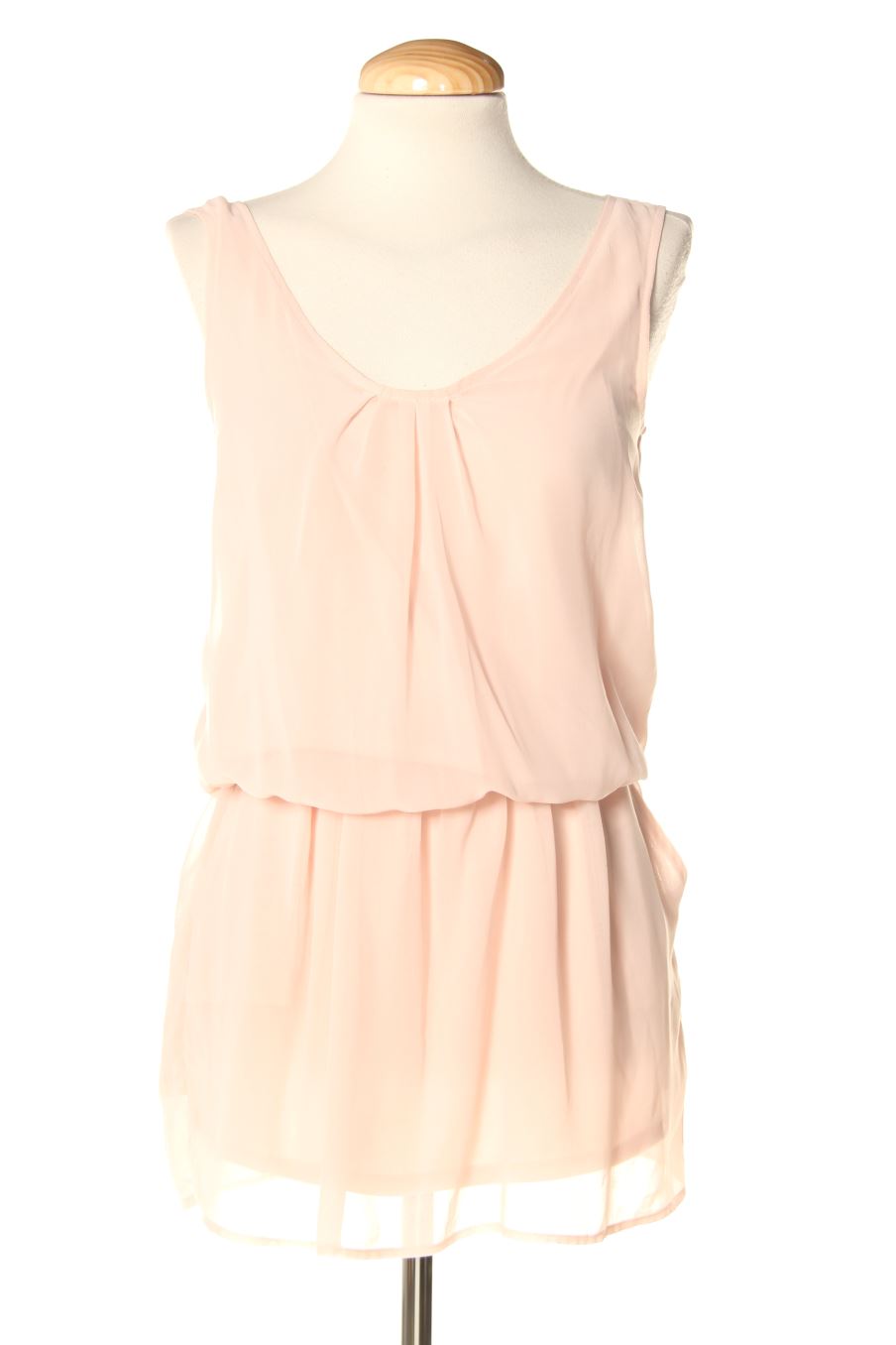 Vestido casual de Bershka de la talla S, de color rosa
