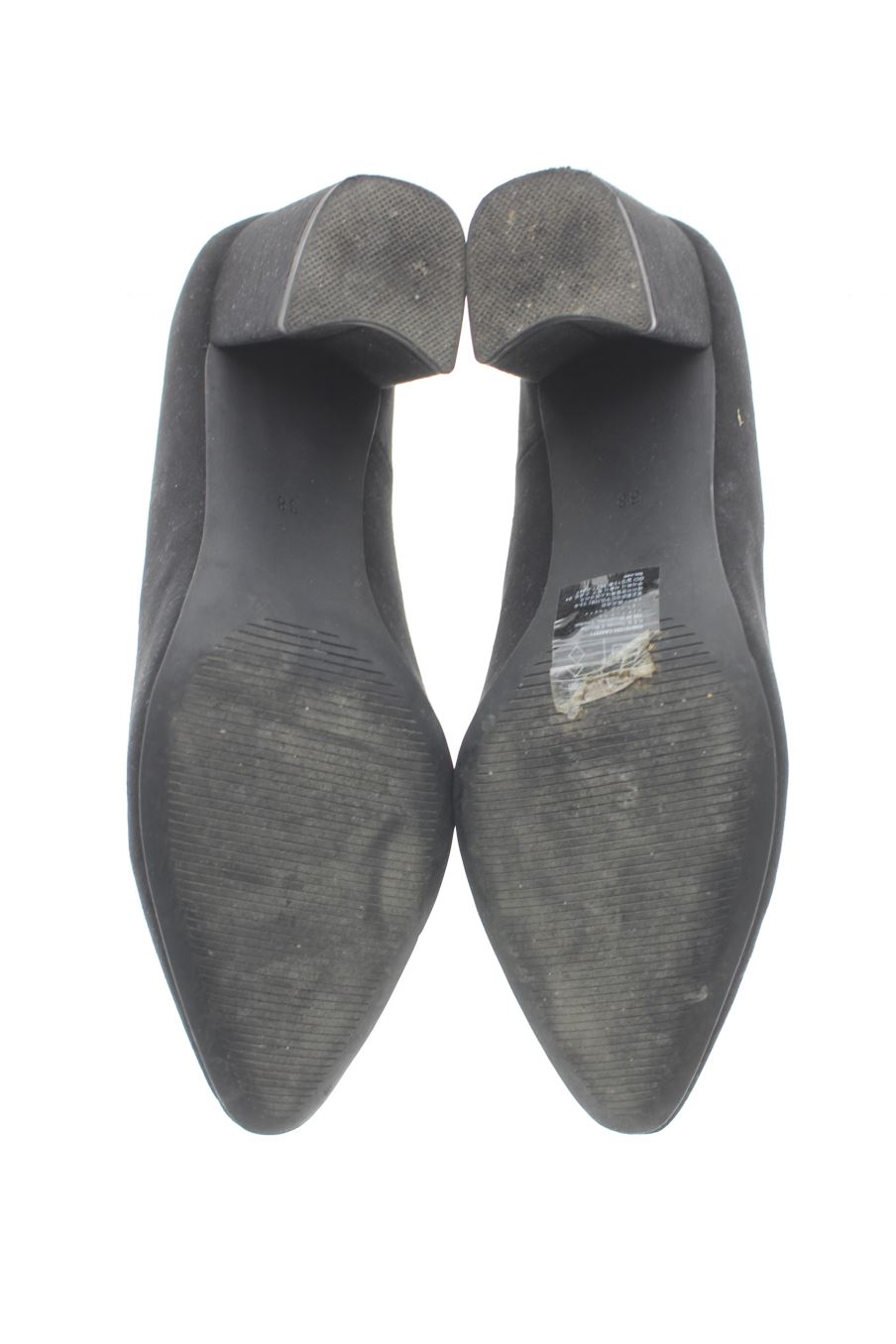 Zapatos de tacon de H&M de la talla 38, de color negro de