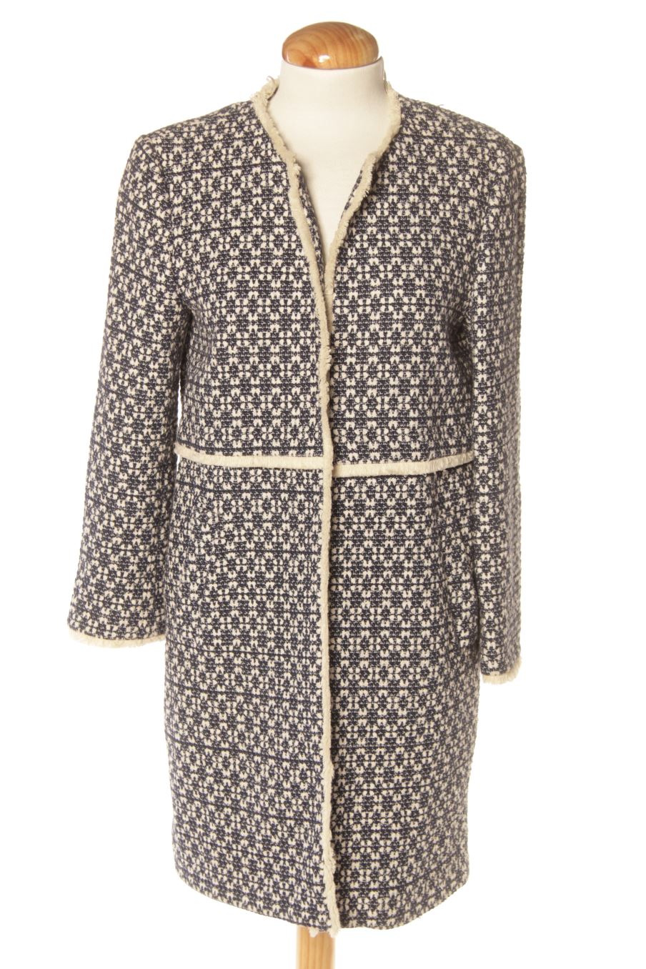 Abrigo de Zara de la talla S, de color estampado