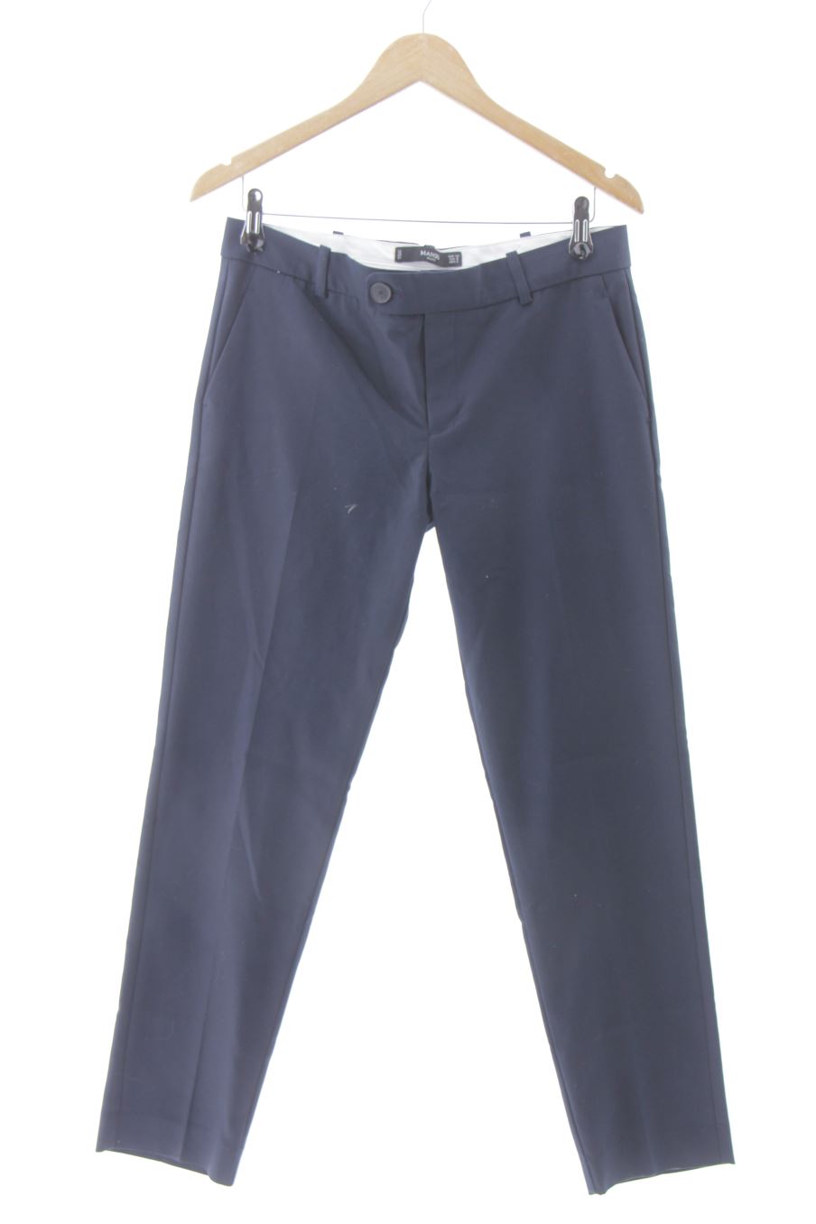 Hose von Mango Größe 38, Farbe Marineblau, für