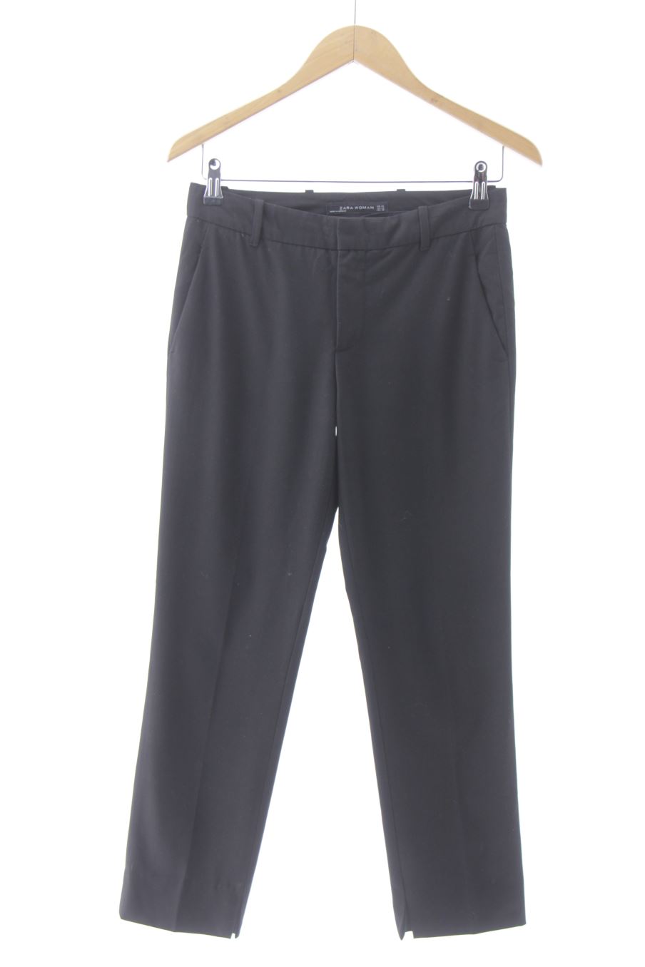 Pantalon Zara de la taille XS, de couleur noir