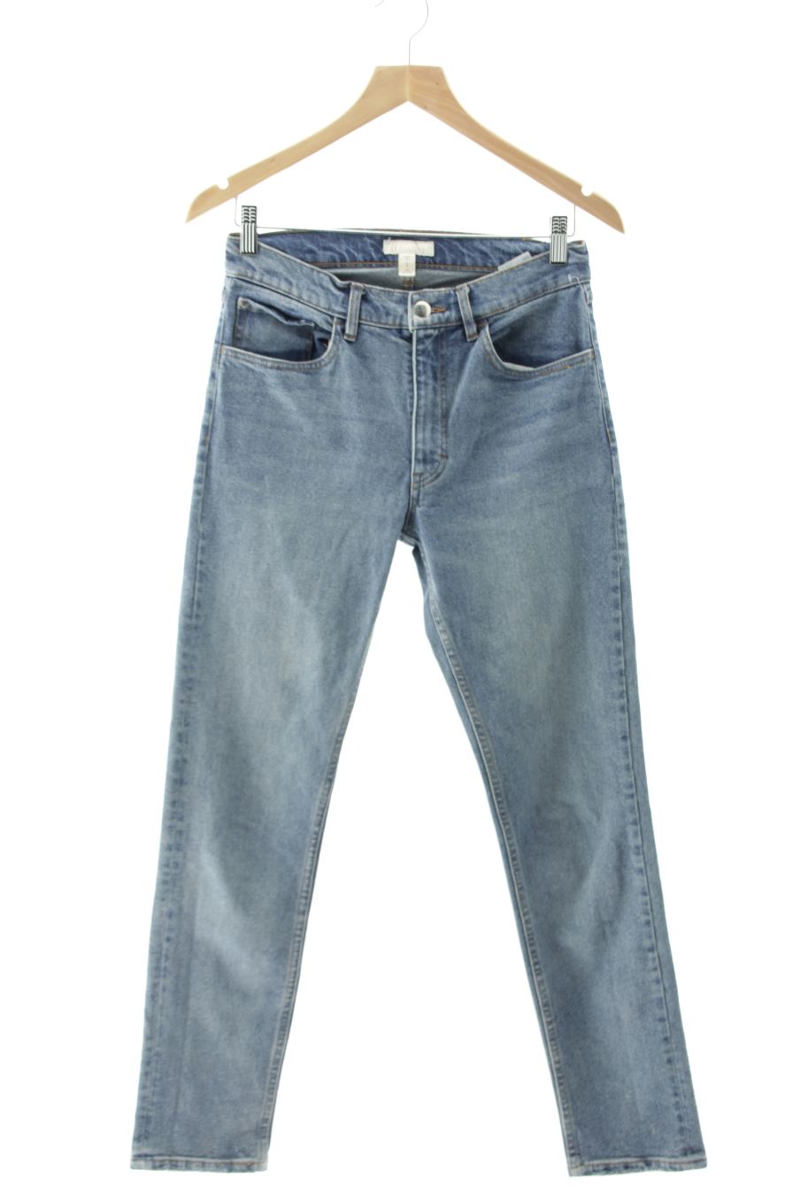 Jeans H&M de la taille 36, de couleur bleu de denim
