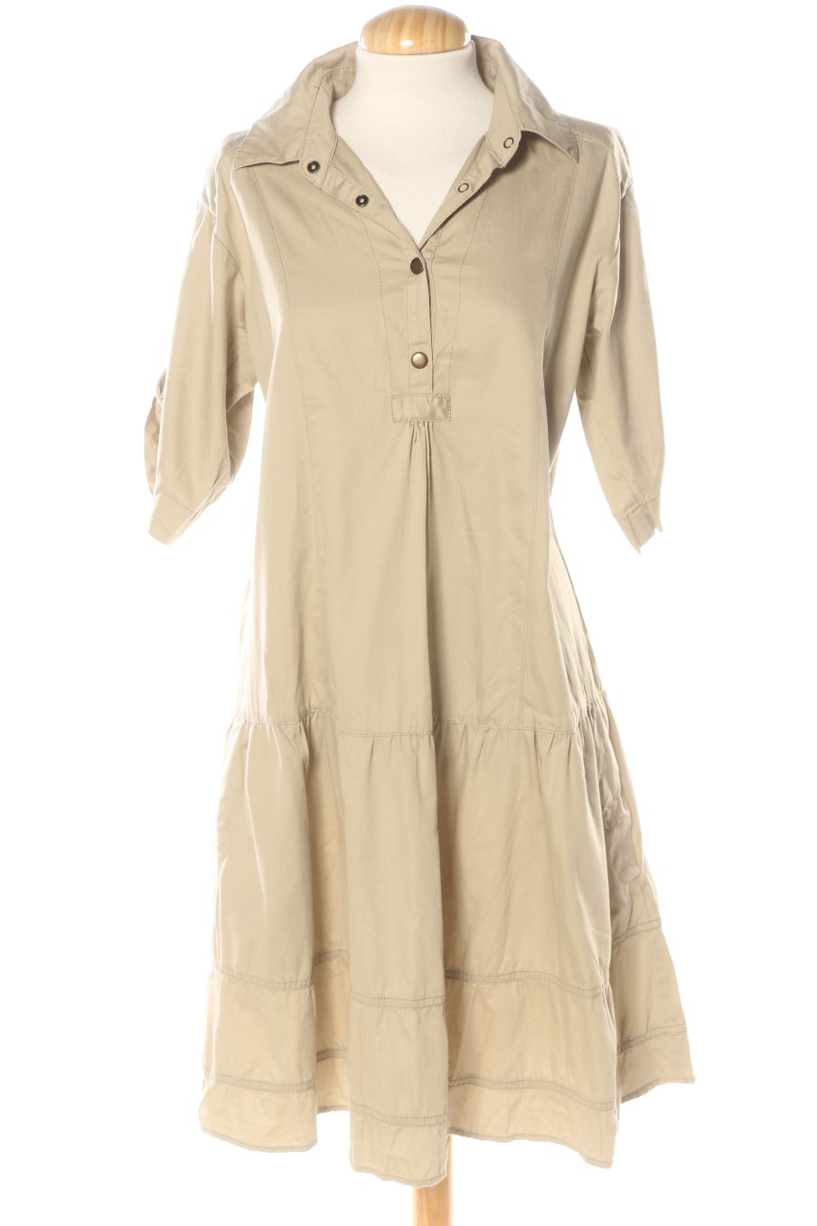 Robe casual Mango de la taille S, de couleur marron