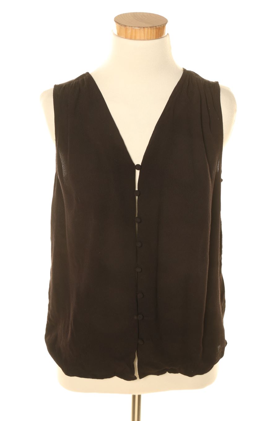 Top de H&M de la talla 34, de color negro