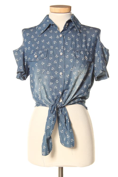 Blouse à manches courtes