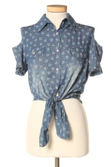 Blouse à manches courtes S Bonbon