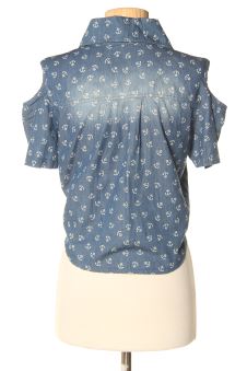 Blouse à manches courtes S Bonbon