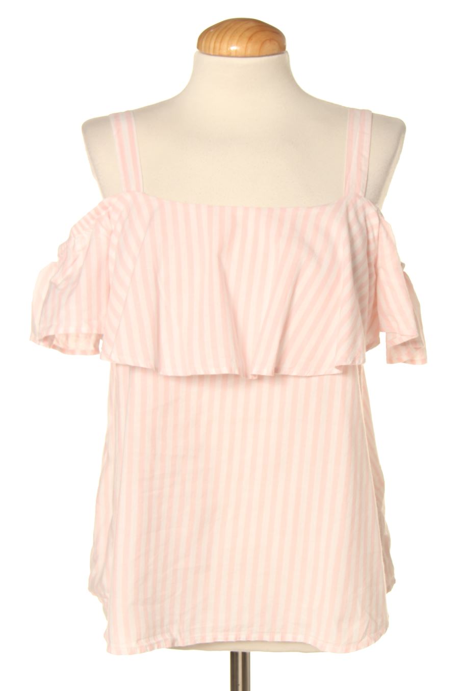 Blusa de manga corta de PERCENTIL de la talla M, de color rayas