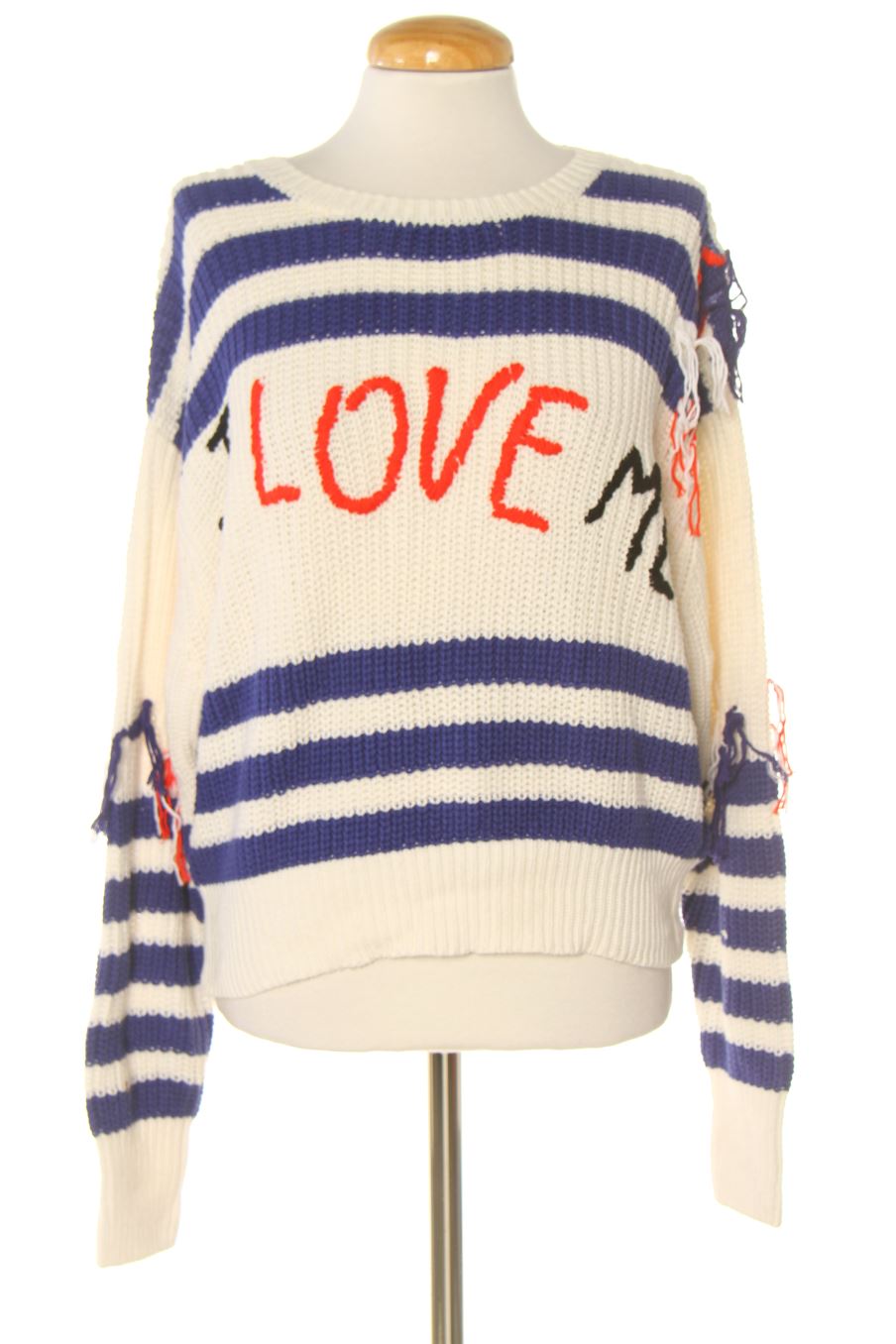 Pull Desigual de la taille M, de couleur rayures