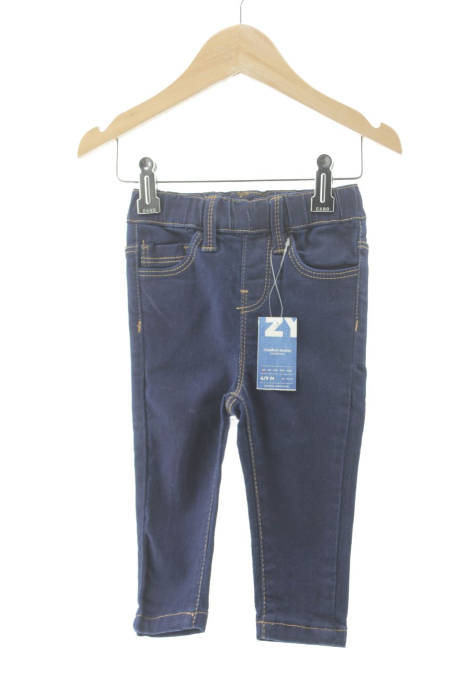 Vaquero de Zara de la talla 6 meses de denim con etiqueta
