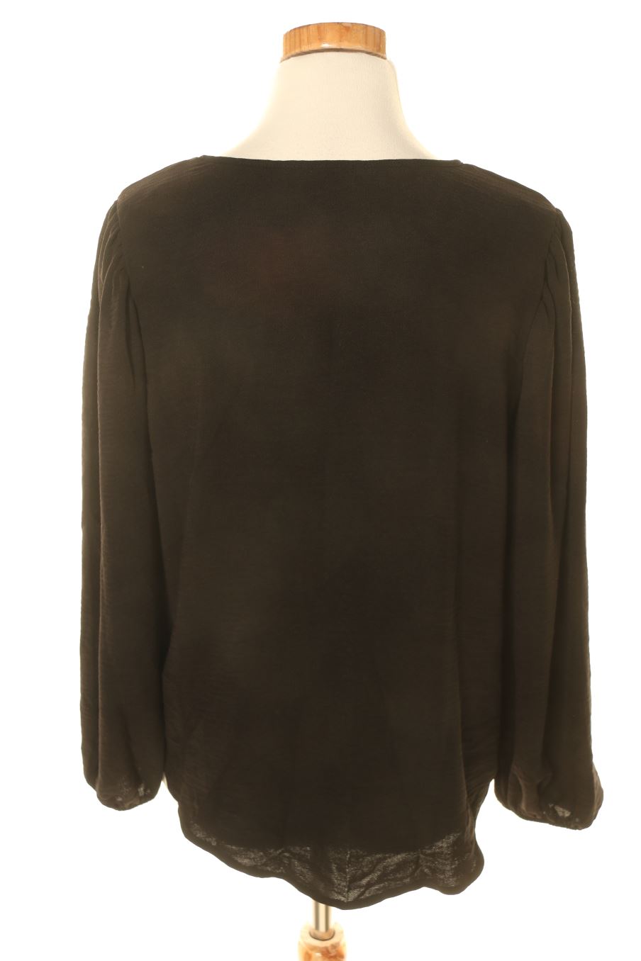 Langärmelige Bluse von Zara Größe S, Farbe Schwarz, für