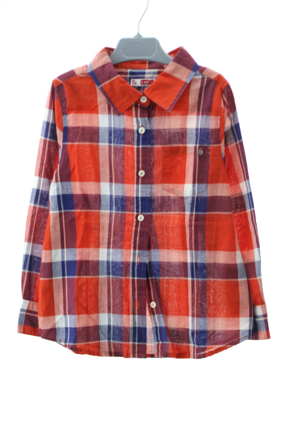 Camisa de manga larga de DPam (Du Pareil au meme) de la talla 6 años de segunda mano