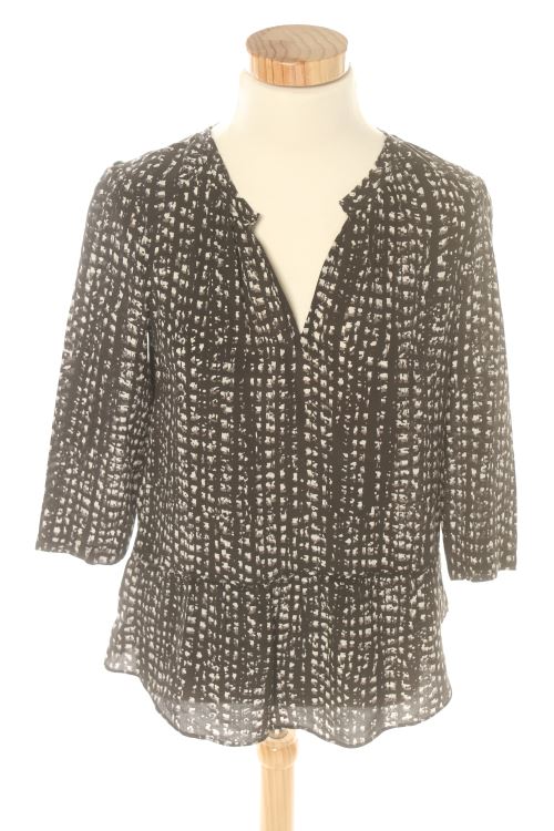 Blusa a maniche lunghe