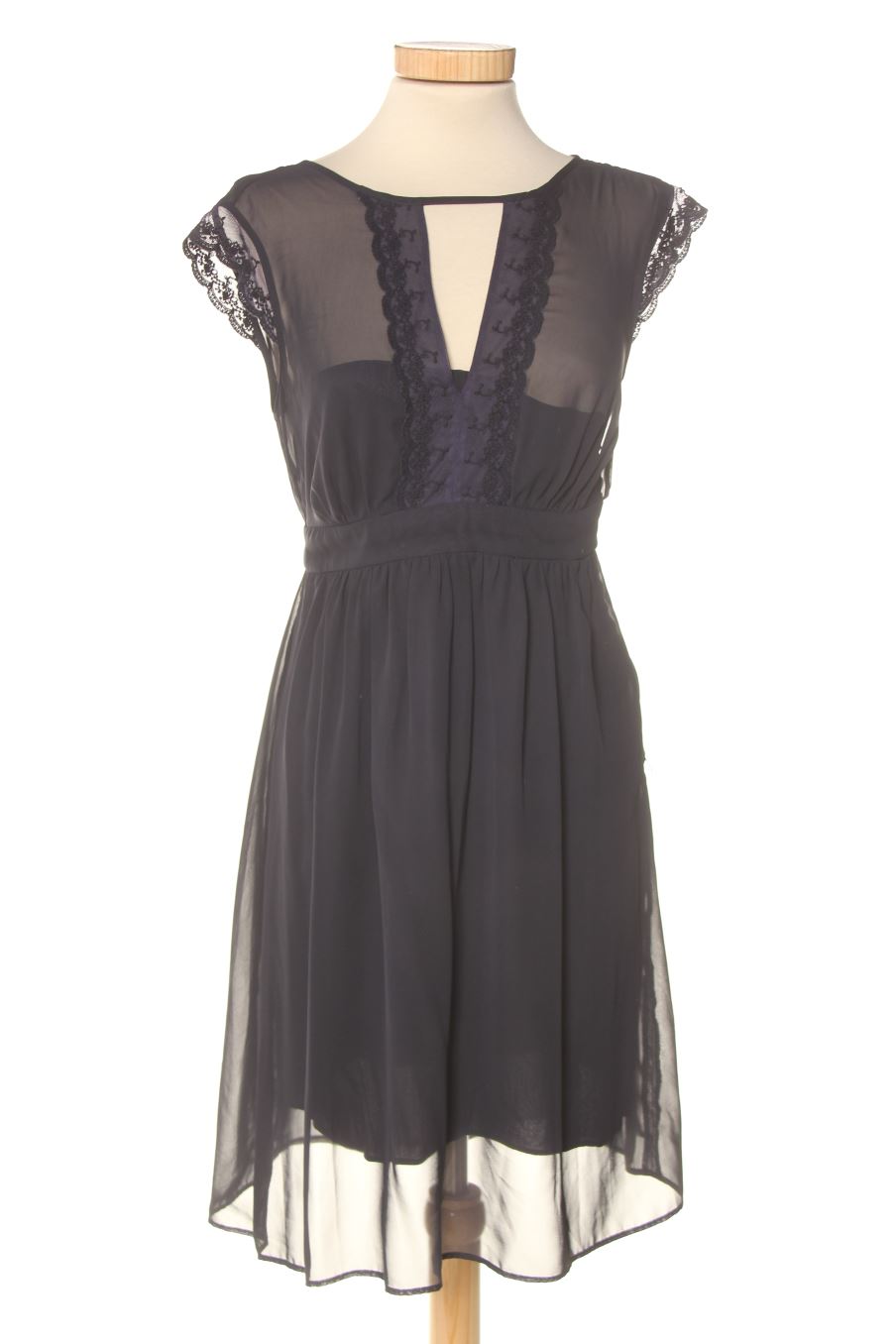 Robe Naf Naf de la taille 34, de couleur bleu marine
