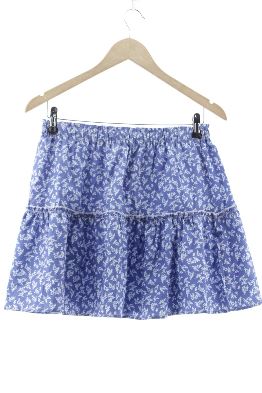 Jupe Romwe de la taille M, de couleur bleu
