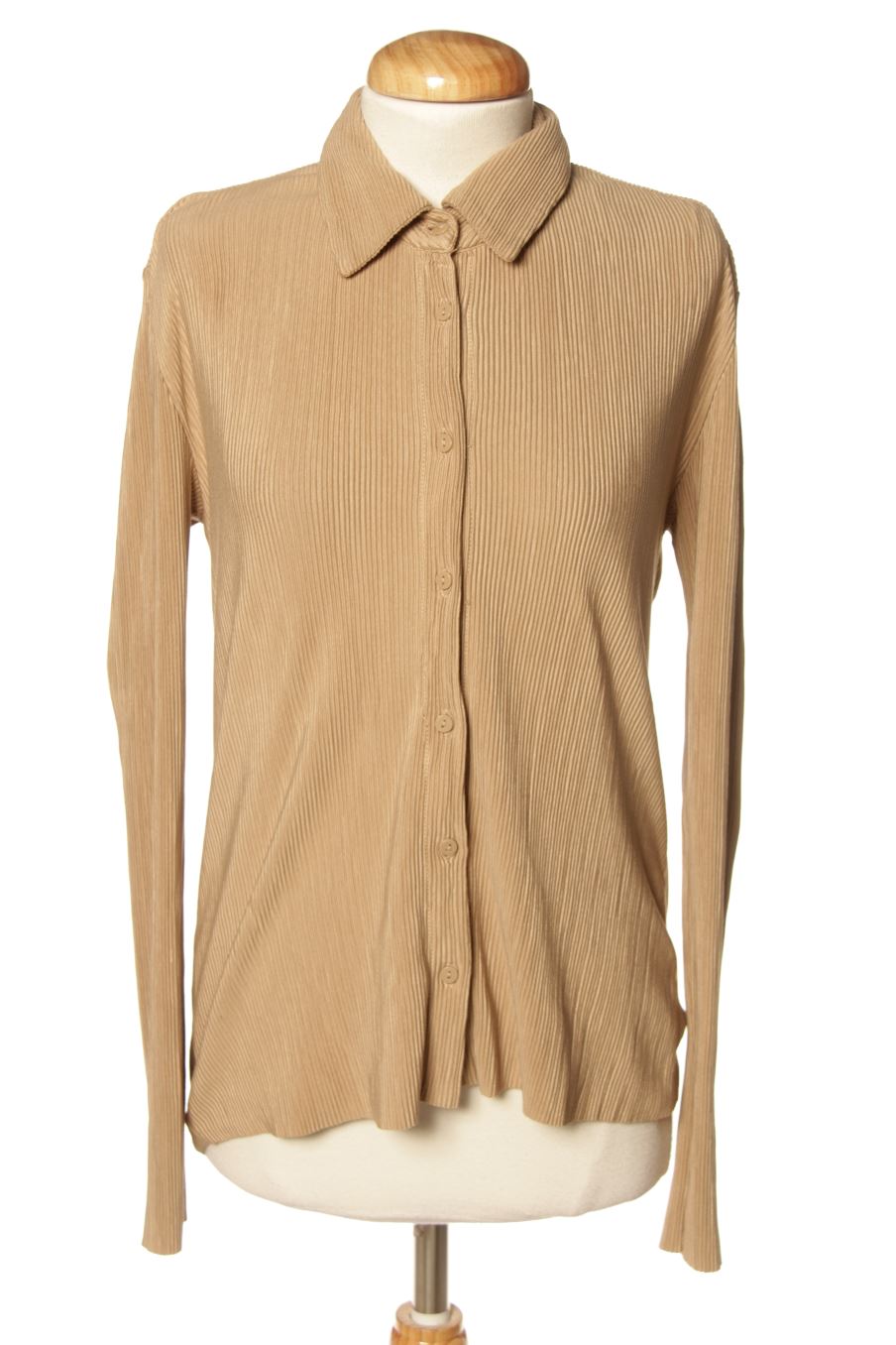 Chemise Stradivarius de la taille S, de couleur beige
