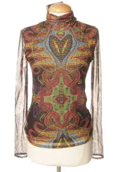 Blusa a maniche lunghe M Desigual by Monsieur Christian Lacroix, foto 1 di 2