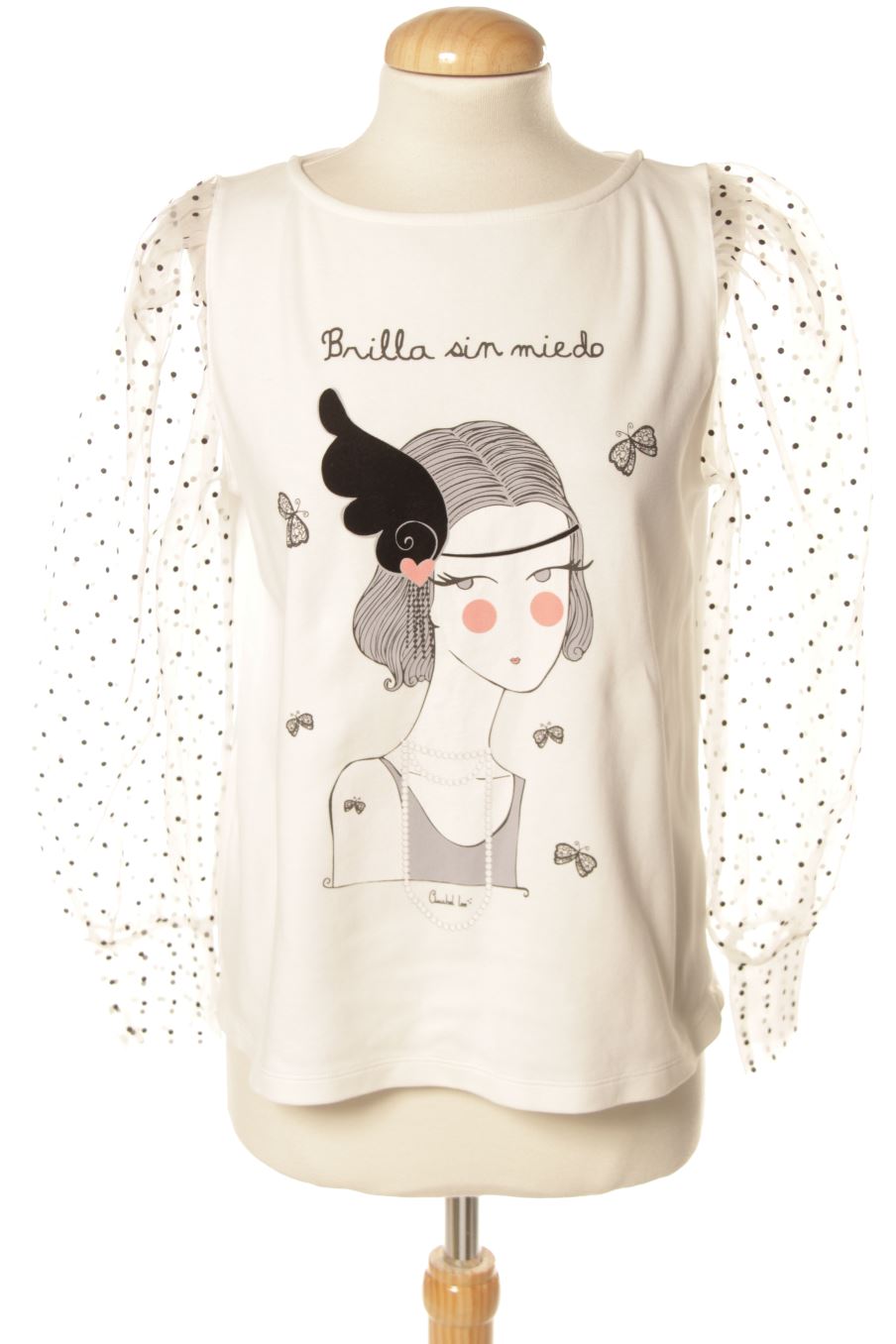 Blouse à manches longues anabel lee de la taille S, de couleur imprimés
