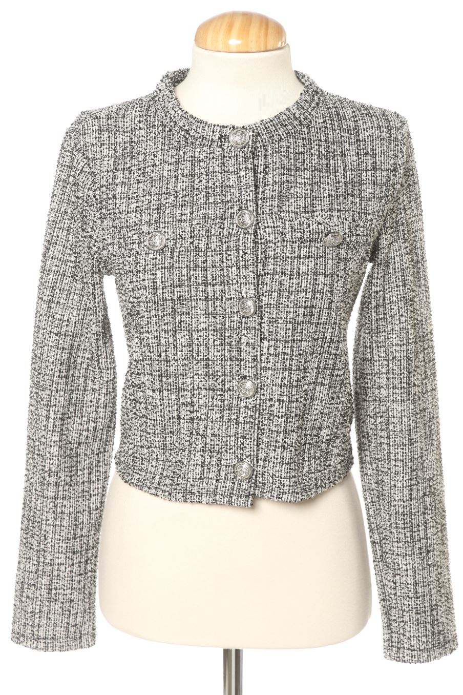 Gilet H&M de la taille XS, de couleur gris