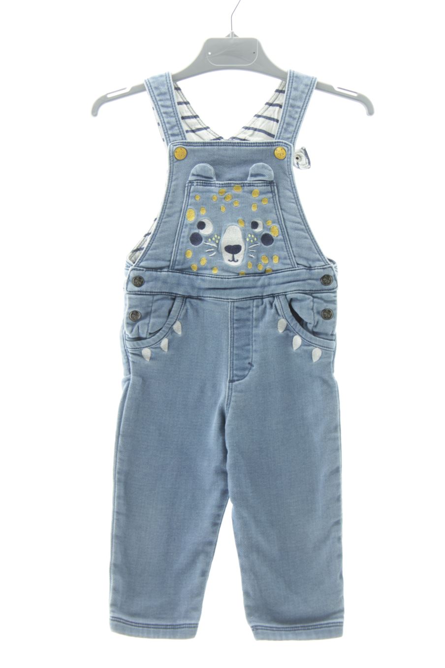Combi Du pareil au même de la taille 2 ans de denim de seconde main