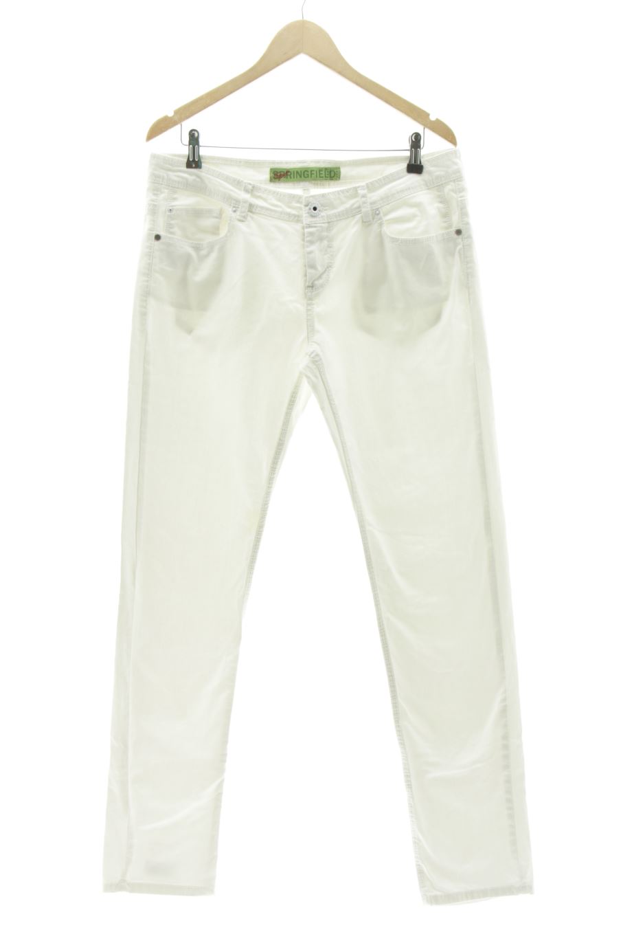 Jeans de Springfield de la talla 44, de color bianco