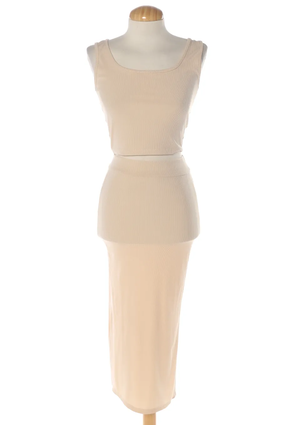 Einfaches Kleid von PERCENTIL Größe XS, Farbe Beige, für