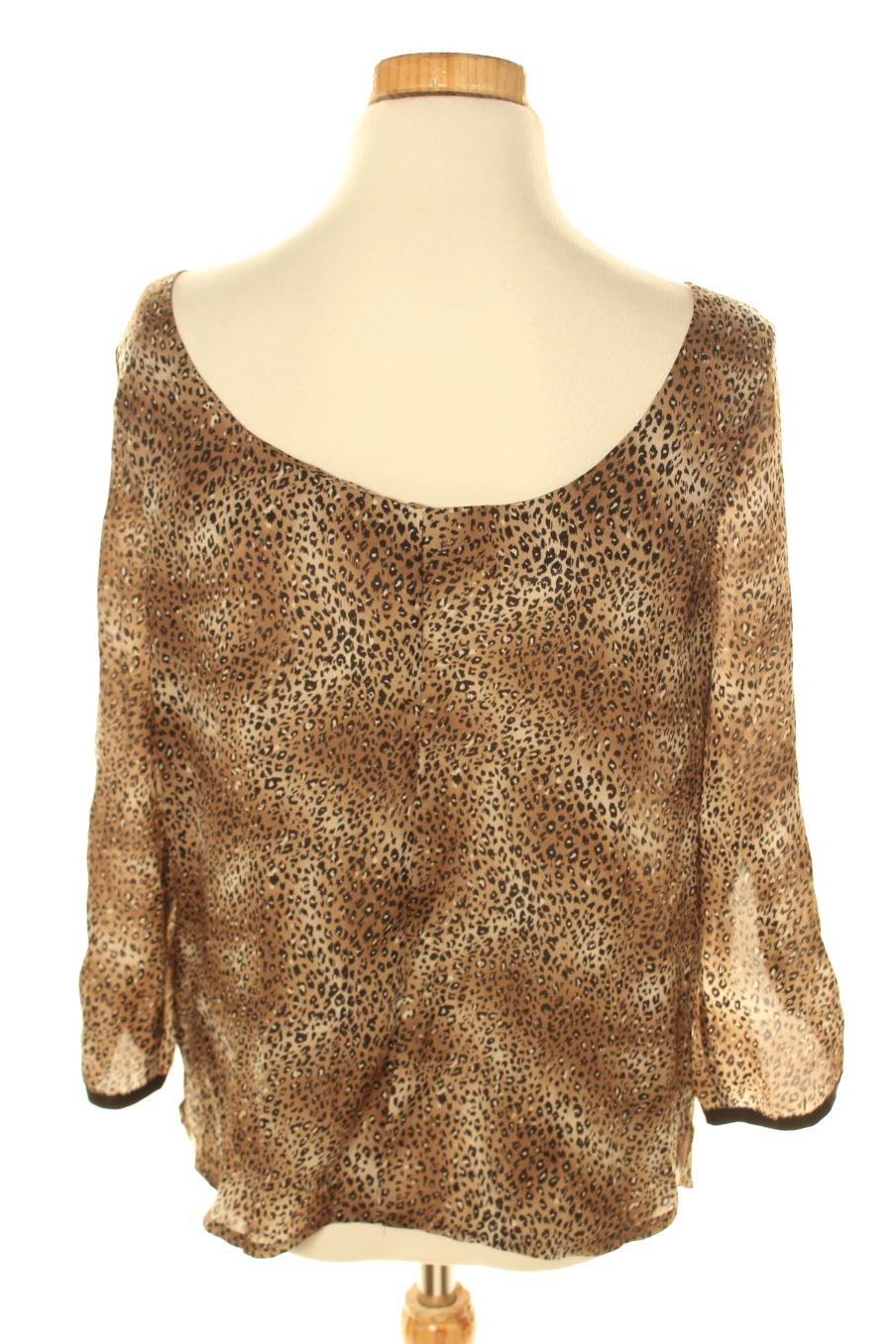 Blusa de manga larga de Sfera de la talla S, de color animal print