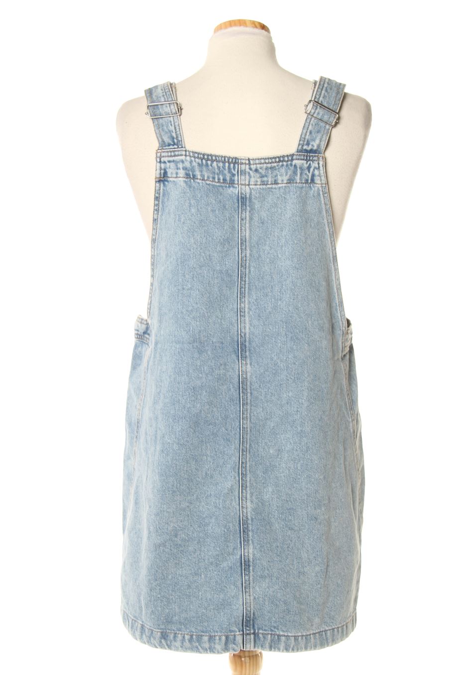 Robe casual Mango de la taille M, de couleur bleu de denim