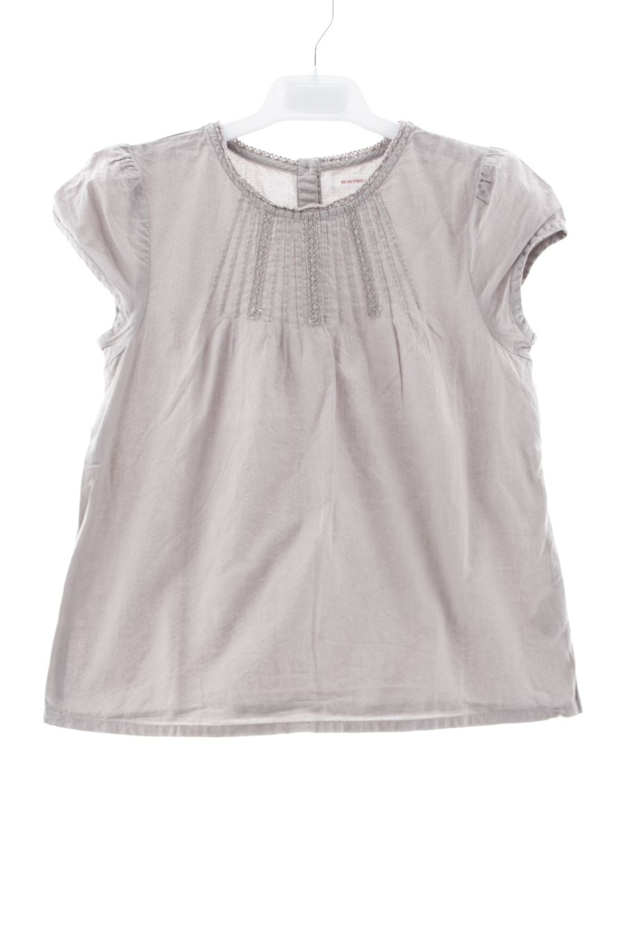 gebraucht Monoprix Kurzärmelige Bluse Größe 128