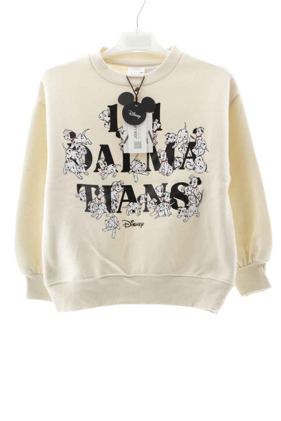 Sweatshirt Disney (ZARA) de la taille 7 ans avec une étiquette