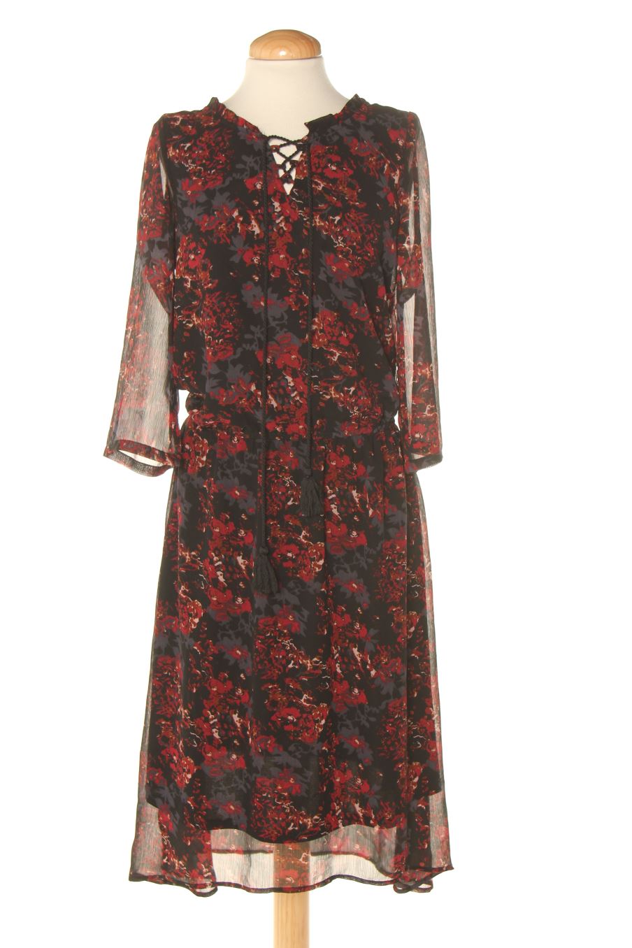 Robe casual Deeluxe de la taille S, de couleur imprimés