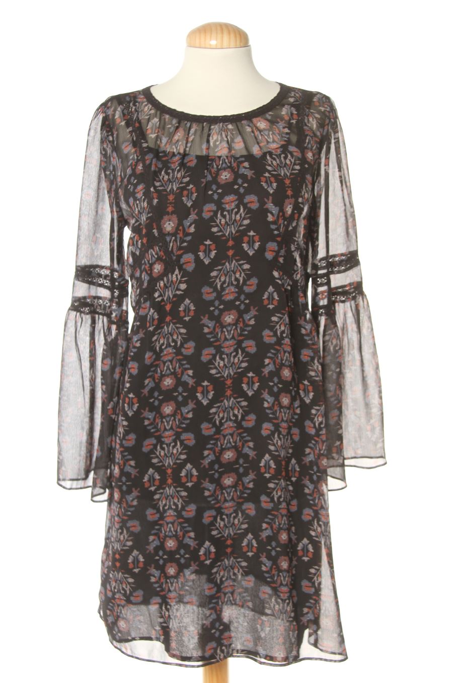 Einfaches Kleid von Promod Größe 34, Farbe Aufdruck, für