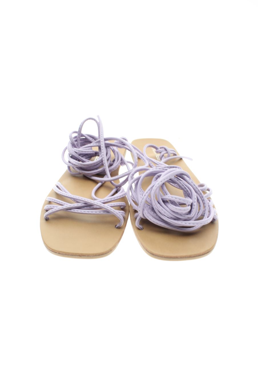 Sandalias planas de LONDON REBEL de la talla 36, de color morado de